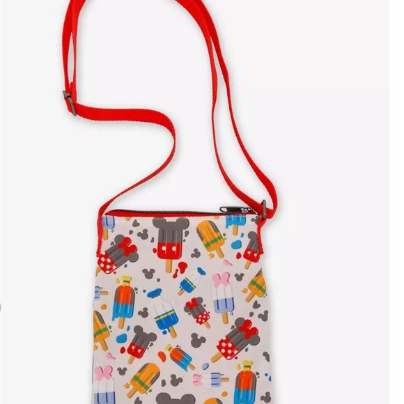 Loungefly Mickey & friends popsicle crossbody bag - Picture 2 of 3